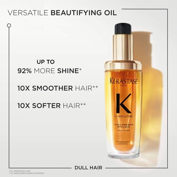 Kérastase Elixir Ultime Refillable Hydrating Hair Oil - Picture 5 of 12